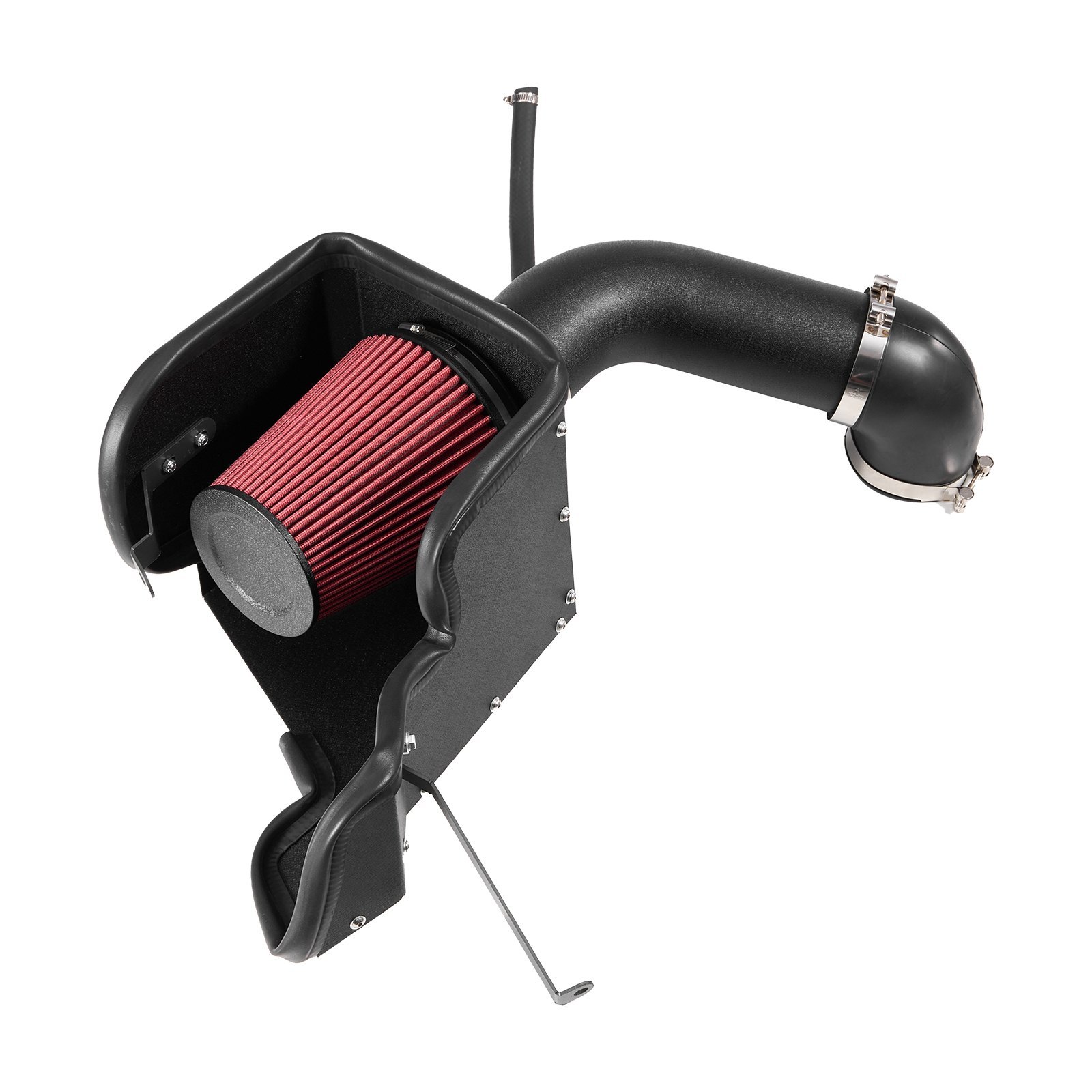 Cold Air Intake, 3.94 Inch Cold Air Intake System + Heat Shield Compatible With 2009-2018 Dodge Ram 1500, 2013-2018 Ram 2500/3500 5.7L, High Flow Filter Kit Improve Horsepower/Throttle Response