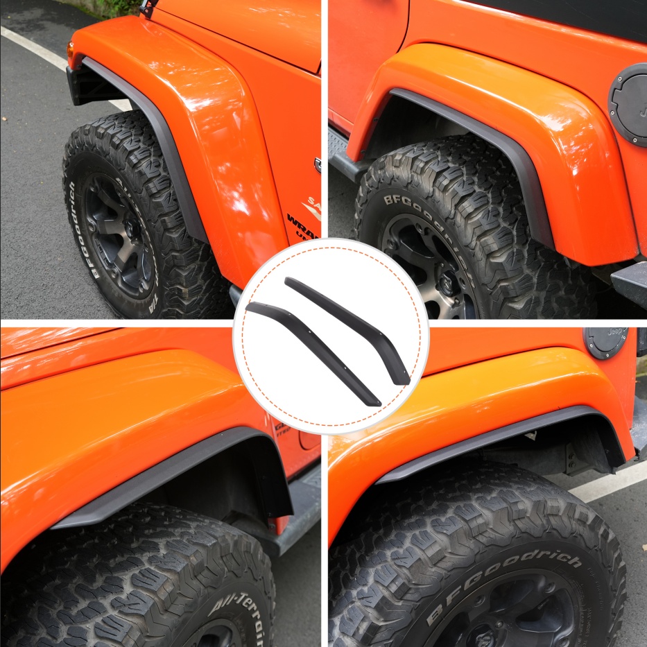 Fender Flares Compatible With 2007-2018 Wrangler - Image 5