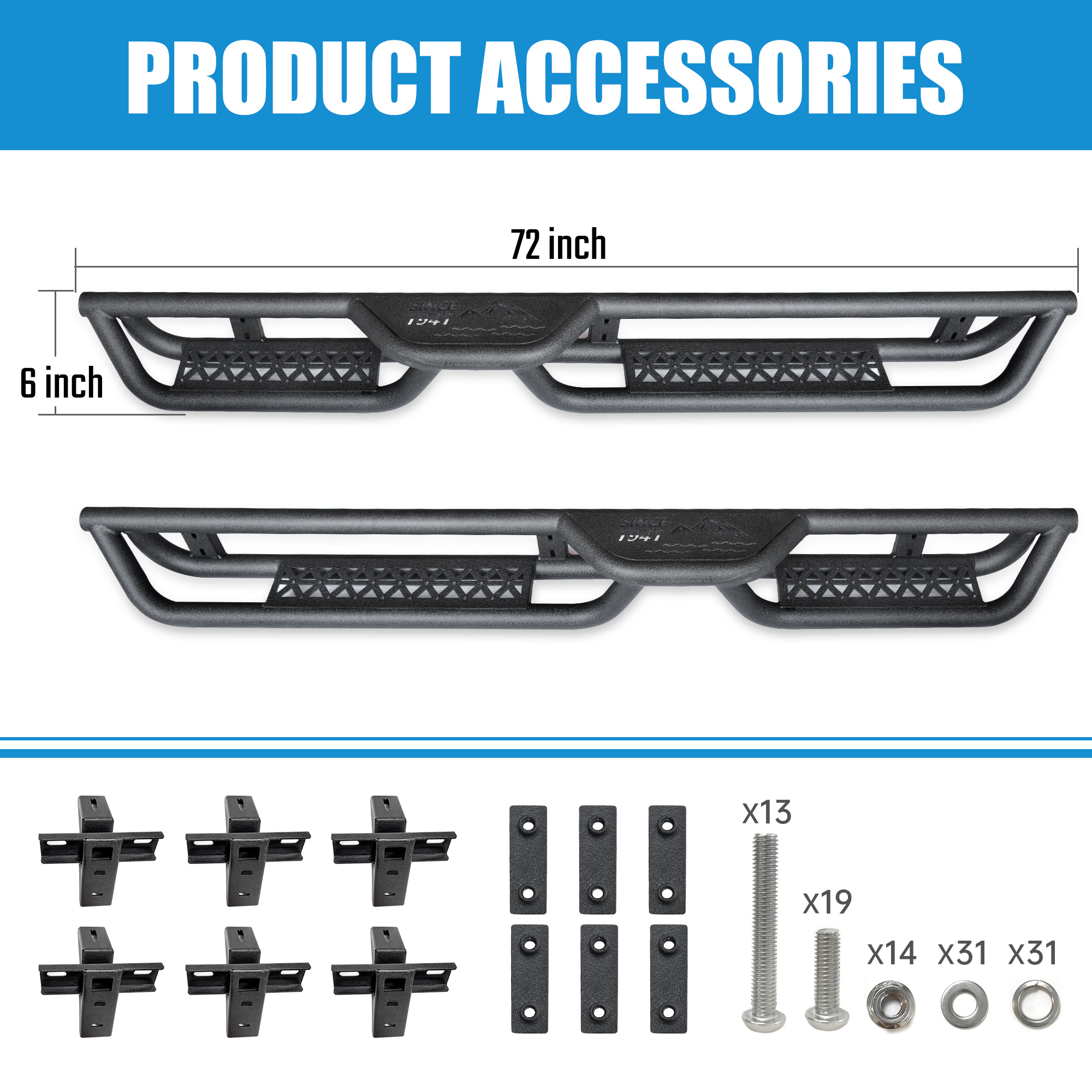 Running Boards Compatible With Wrangler JL - Image 8