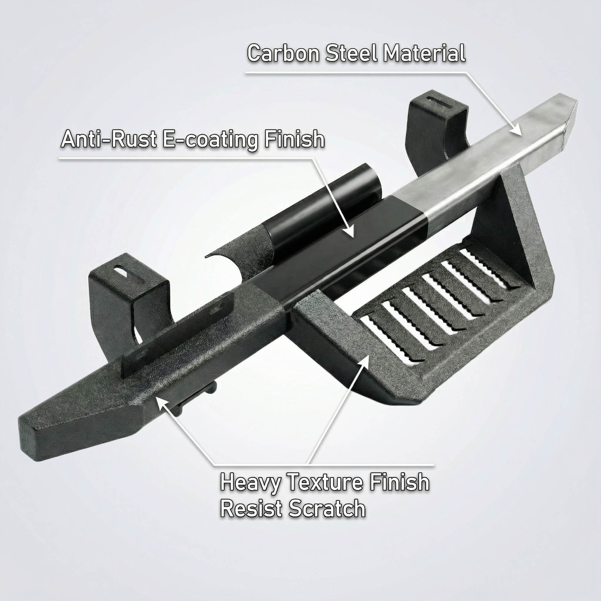 Bars Running Boards Compatible With Wrangler JK 4 Doors - Image 10