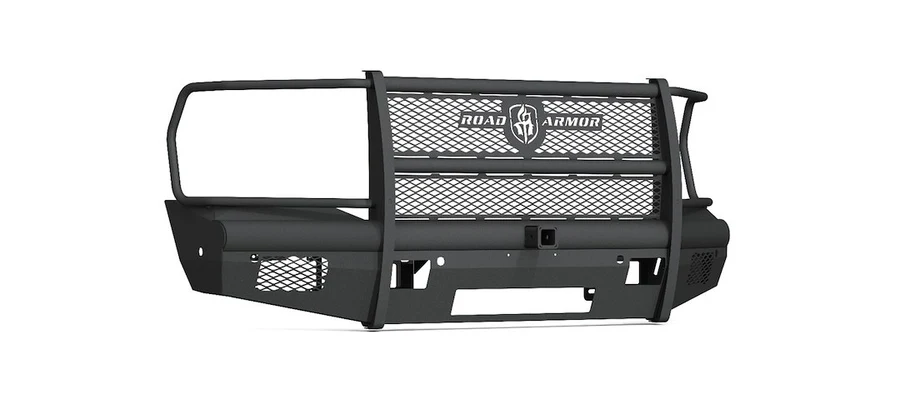 1-Piece Bumper Steel Road Armor Vaquero 4192VF26B